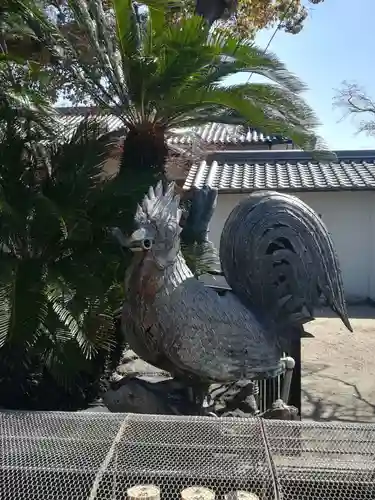 龍田神社の狛犬