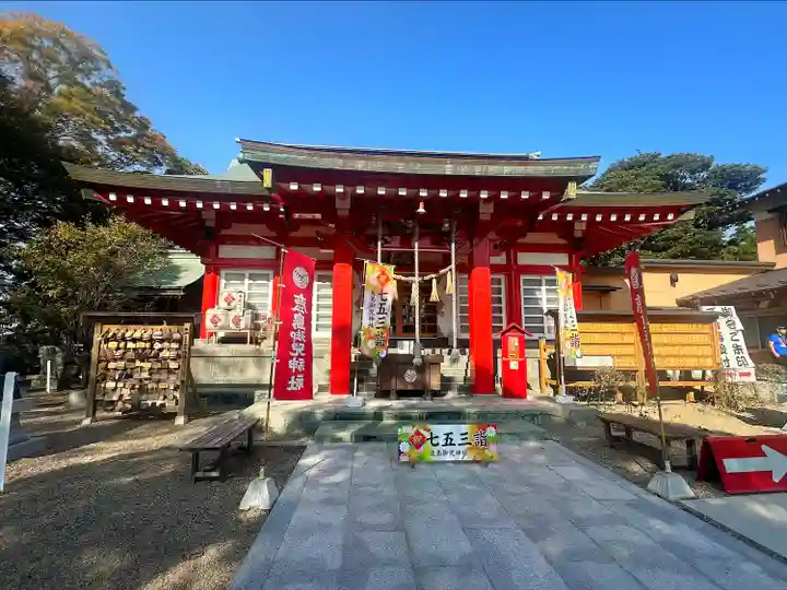 鹿島御児神社の本殿・本堂