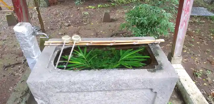 千代ケ岡八幡宮の手水舎