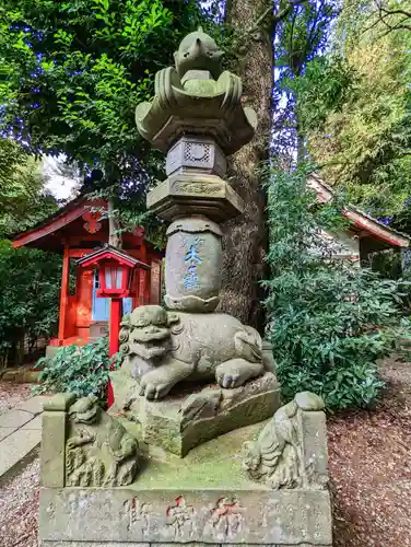 岩槻久伊豆神社の狛犬