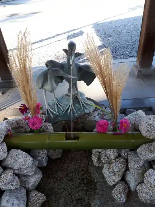 白鷺神社の手水舎