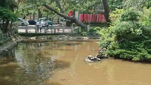 平塚八幡宮の庭園