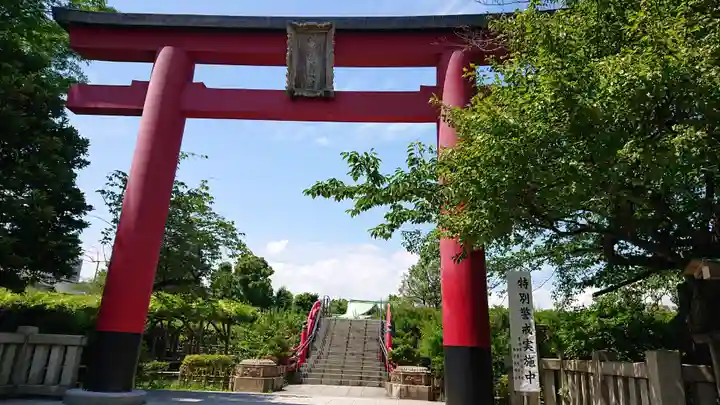 亀戸天神社の鳥居
