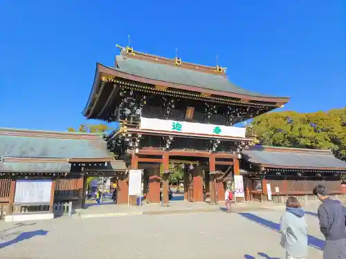 真清田神社の山門・神門