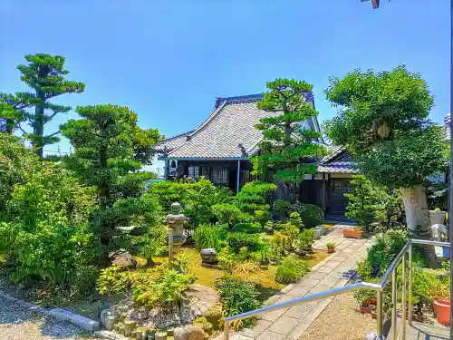 定福寺の庭園