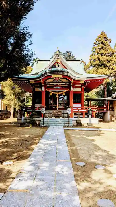 柏諏訪神社の本殿・本堂