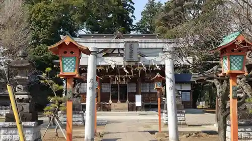 女化神社の鳥居