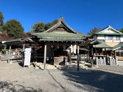 針綱神社の本殿・本堂