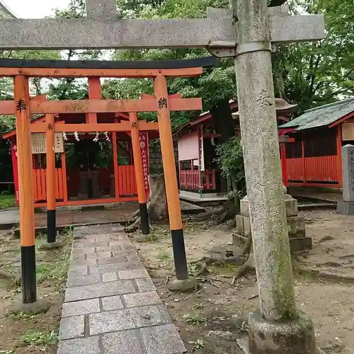 難波大社　生國魂神社の鳥居