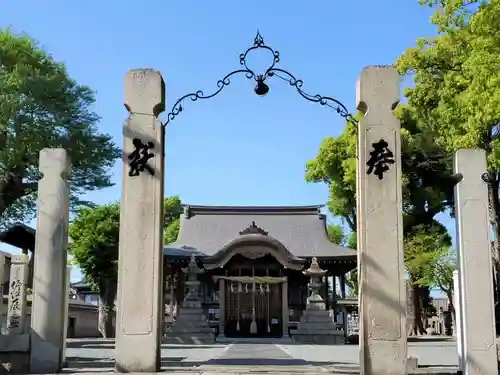 早川神社の本殿・本堂