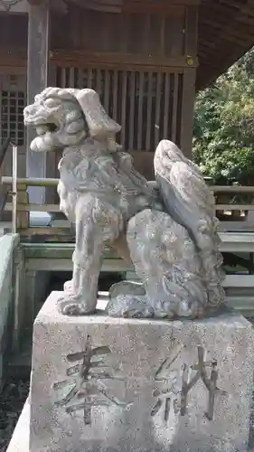 二之宮陳内阿蘇神社の狛犬