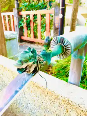 太平山神社の手水舎