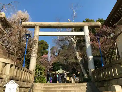 五條天神社の鳥居