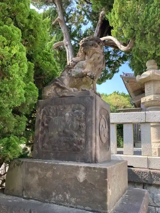 森戸大明神(森戸神社)の狛犬