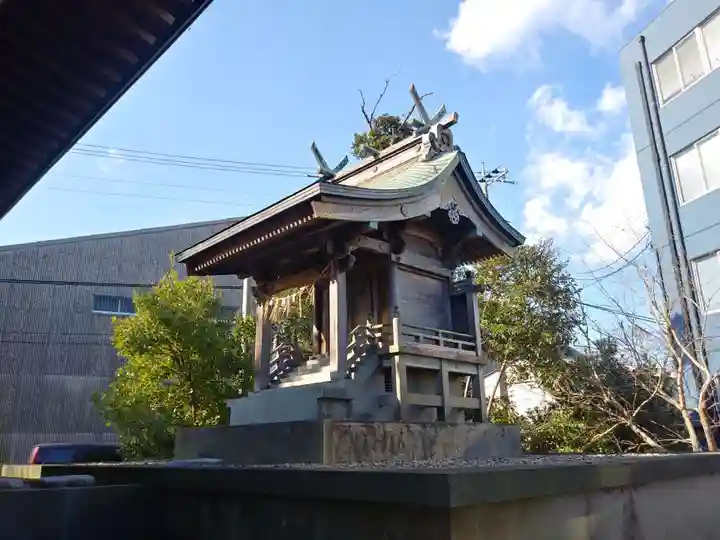 日吉神社の本殿・本堂
