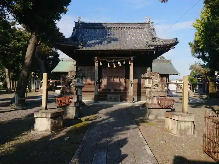 八幡神社の本殿・本堂