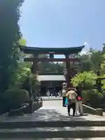 北口本宮冨士浅間神社の鳥居