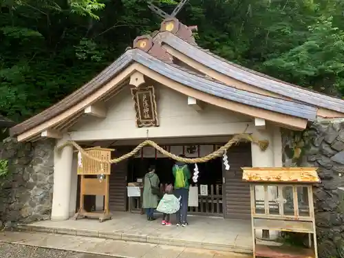 戸隠神社奥社の本殿