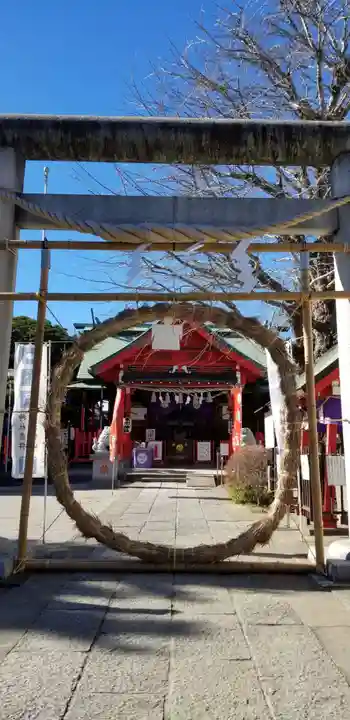 葛飾氷川神社の本殿・本堂