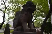 市谷亀岡八幡宮の狛犬