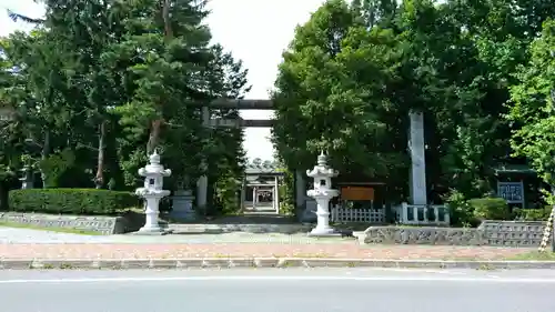 岩見澤神社の鳥居