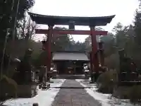 北口本宮冨士浅間神社の鳥居