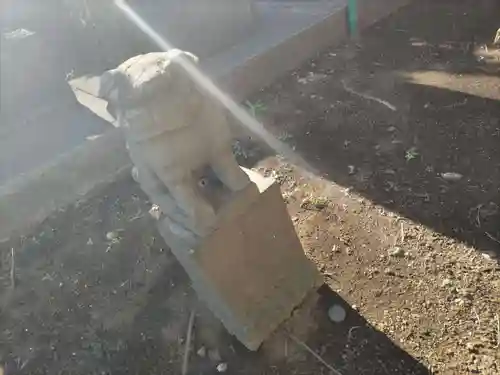 大野鯖大師の狛犬