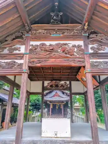 八幡社(下津)の本殿・本堂