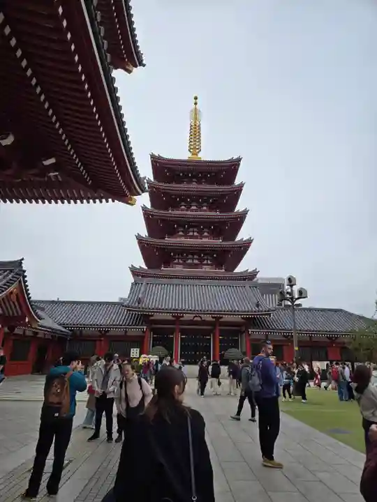 浅草寺の塔