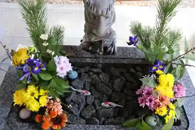 滑川神社 - 仕事と子どもの守り神の手水舎