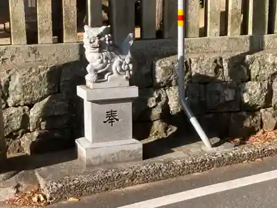 白皇神社の狛犬