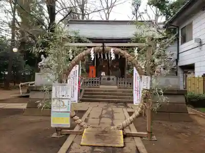 神明氷川神社の本殿・本堂