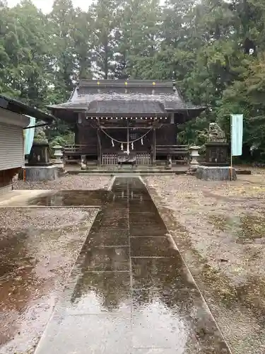 小川温泉神社の本殿