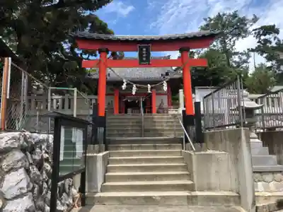 高塚熊野神社の鳥居