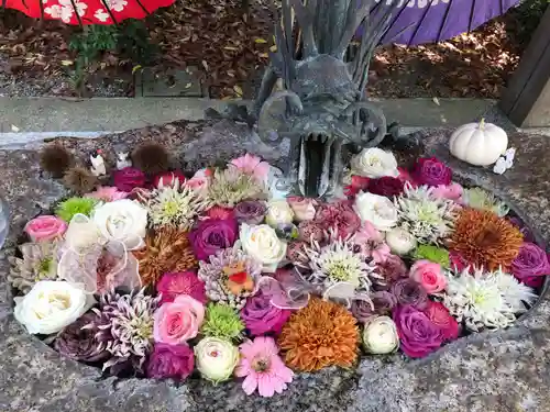 彌都加伎神社の手水