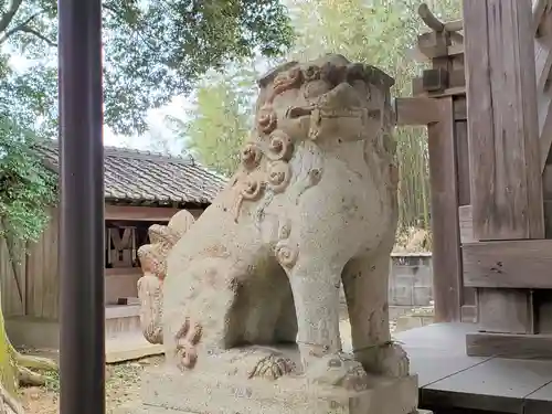 若一神社の狛犬