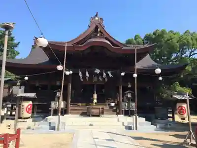 白鳥神社の本殿・本堂