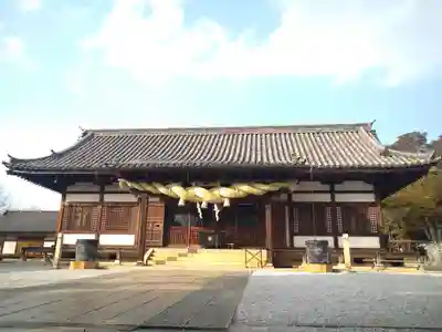 阿智神社の本殿・本堂