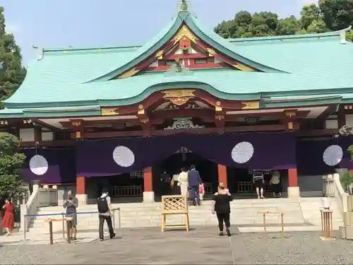 日枝神社の本殿・本堂