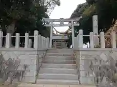 野寺八幡社の鳥居