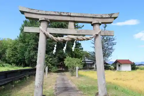 庄野菅原神社の鳥居