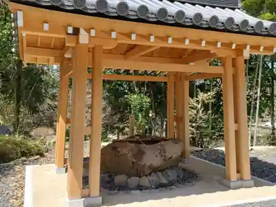 鏑射寺の手水舎