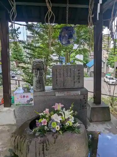 手稲神社の手水舎