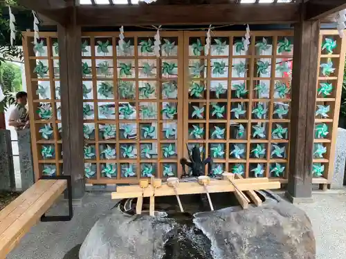 御嶽神社茅萱宮の手水舎