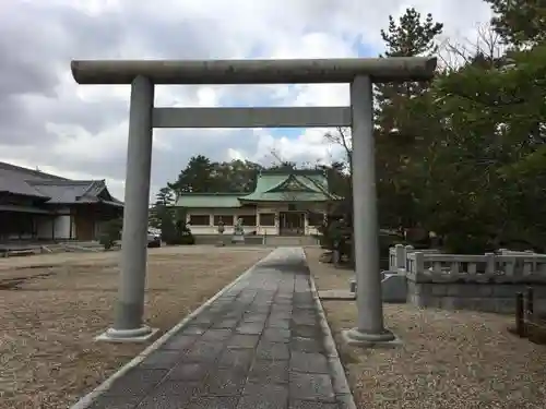 安城神社の鳥居