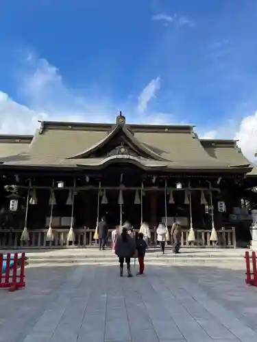 小倉祇園八坂神社の本殿