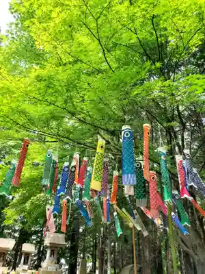 滑川神社 - 仕事と子どもの守り神(福島県)