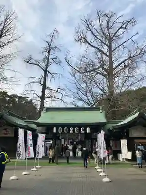 大宮八幡宮の山門・神門