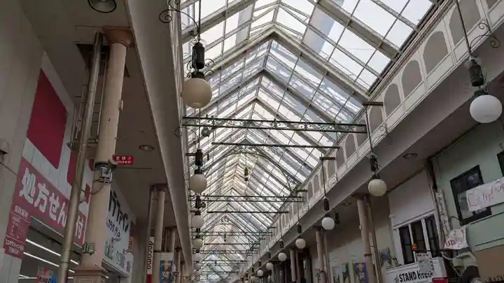 本古川町稲荷神社の周辺