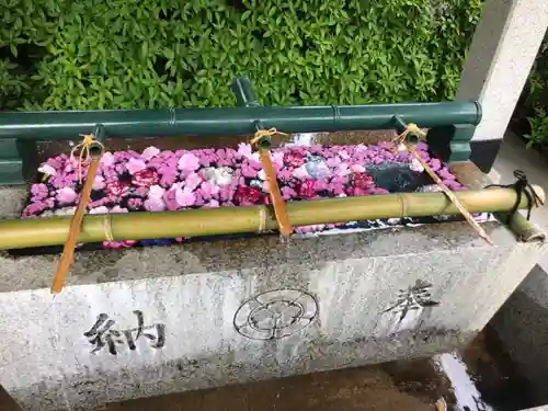伊和志津神社の手水舎